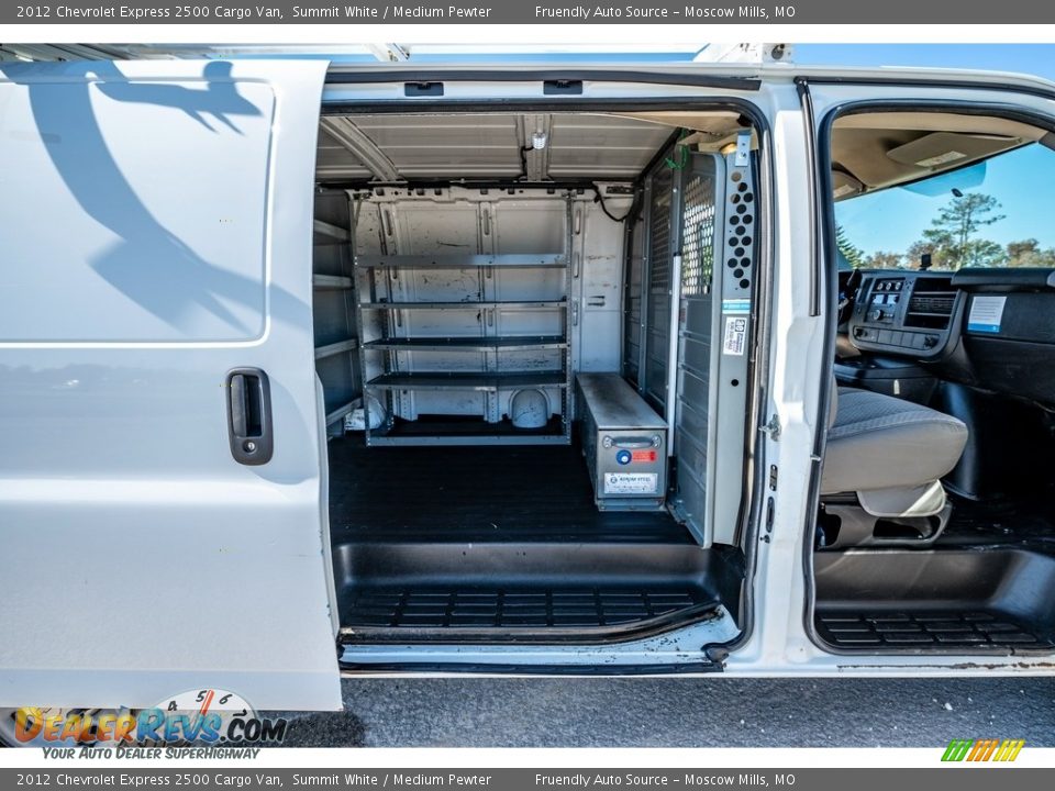 2012 Chevrolet Express 2500 Cargo Van Summit White / Medium Pewter Photo #4