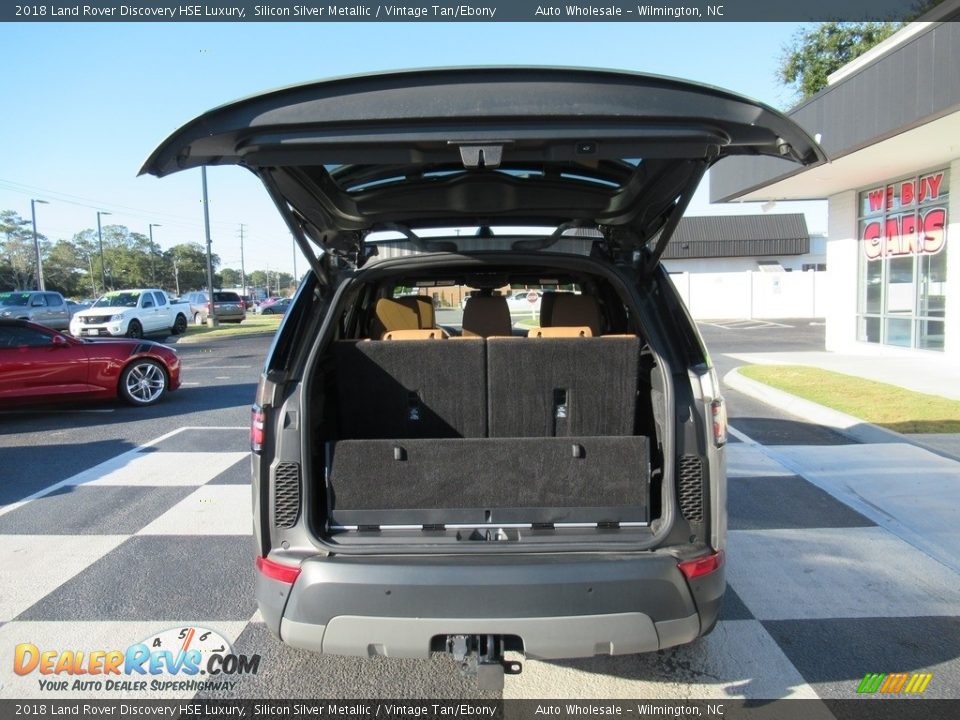 2018 Land Rover Discovery HSE Luxury Silicon Silver Metallic / Vintage Tan/Ebony Photo #5