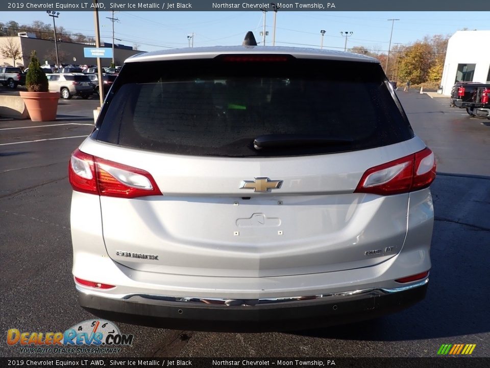 2019 Chevrolet Equinox LT AWD Silver Ice Metallic / Jet Black Photo #6