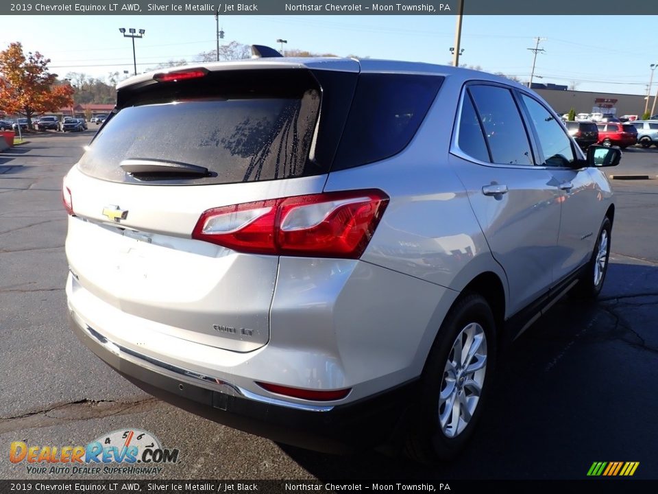 2019 Chevrolet Equinox LT AWD Silver Ice Metallic / Jet Black Photo #8