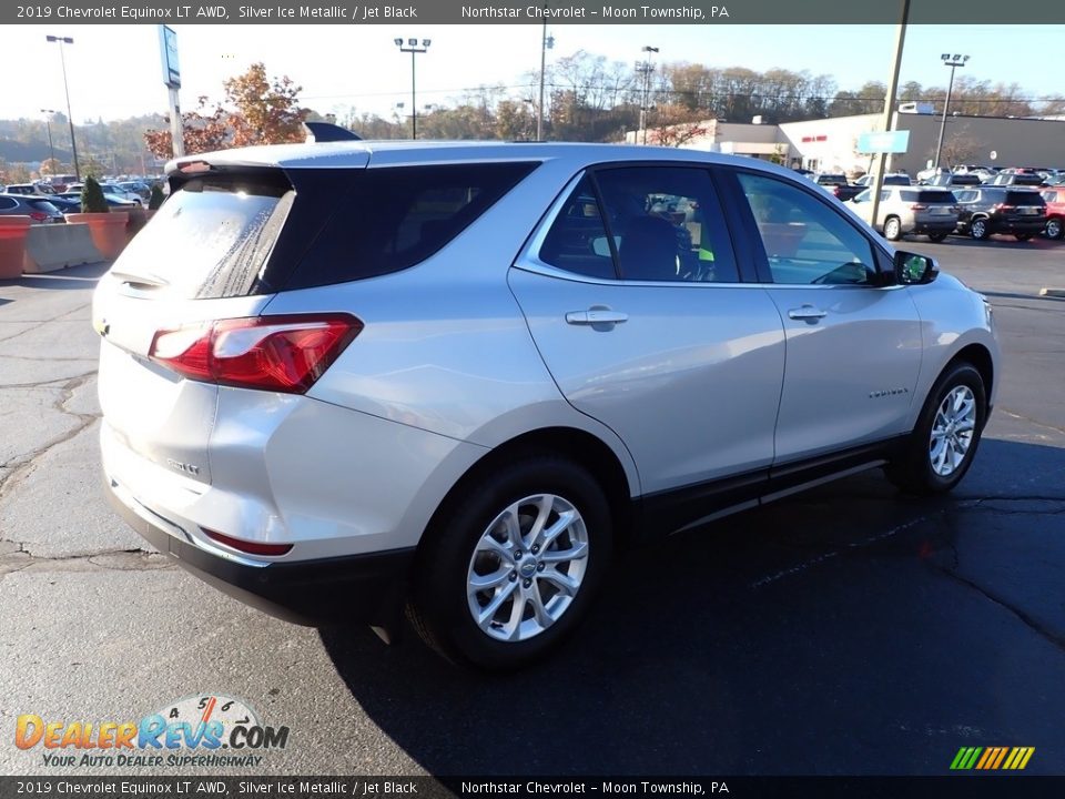 2019 Chevrolet Equinox LT AWD Silver Ice Metallic / Jet Black Photo #9