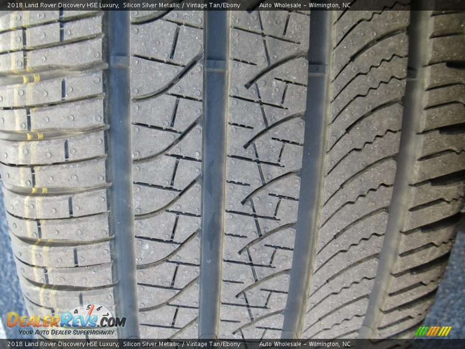 2018 Land Rover Discovery HSE Luxury Silicon Silver Metallic / Vintage Tan/Ebony Photo #9