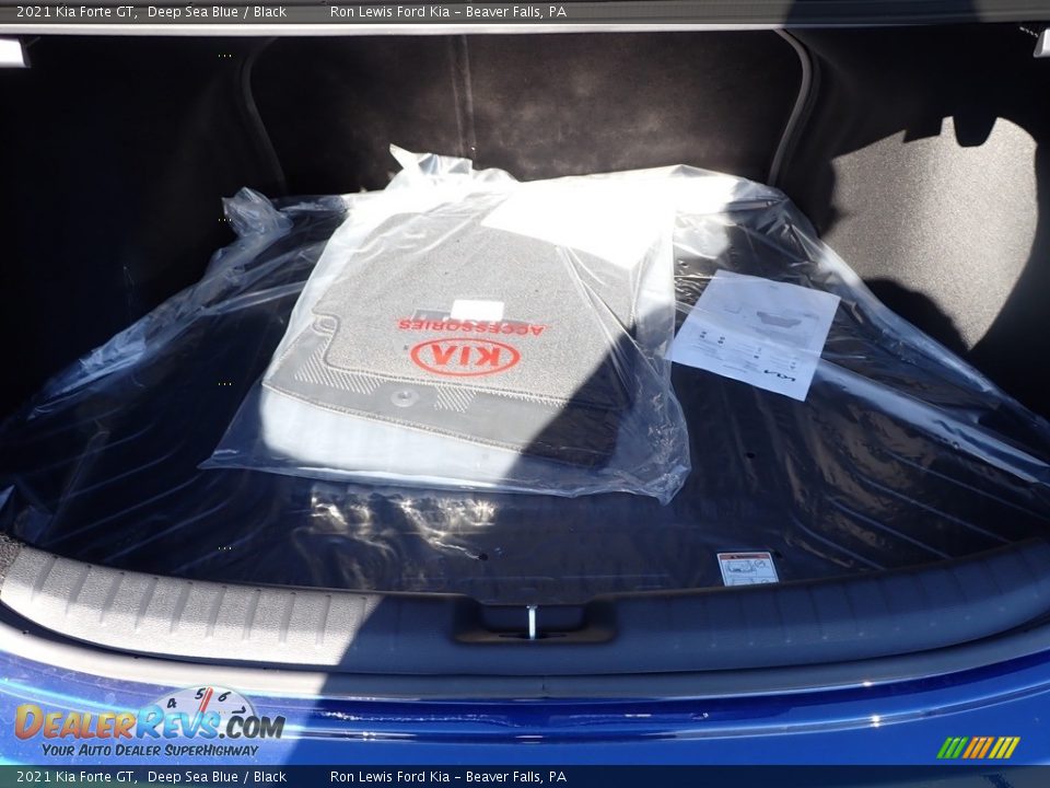 2021 Kia Forte GT Deep Sea Blue / Black Photo #4