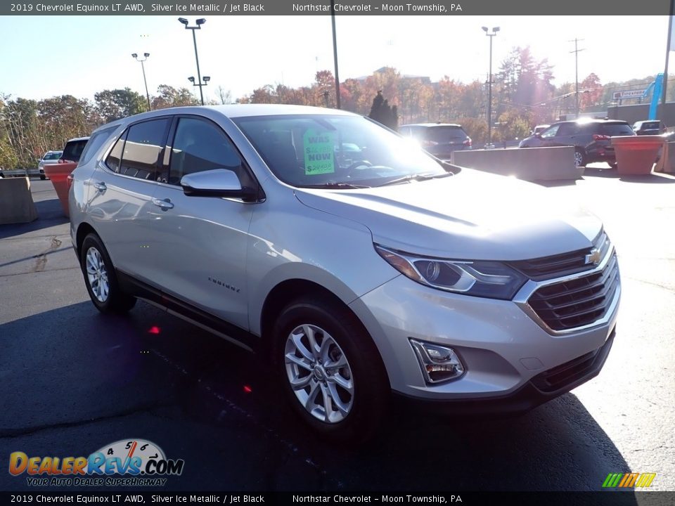 2019 Chevrolet Equinox LT AWD Silver Ice Metallic / Jet Black Photo #11