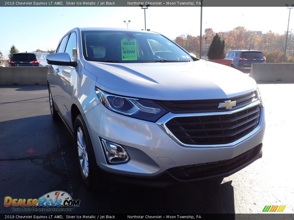 2019 Chevrolet Equinox LT AWD Silver Ice Metallic / Jet Black Photo #12
