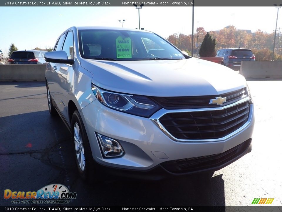 2019 Chevrolet Equinox LT AWD Silver Ice Metallic / Jet Black Photo #12