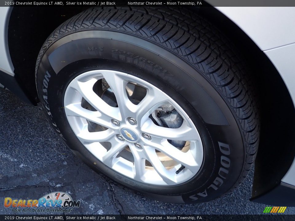 2019 Chevrolet Equinox LT AWD Silver Ice Metallic / Jet Black Photo #14