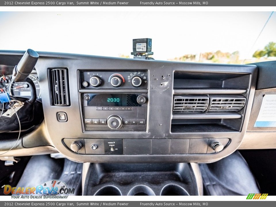 2012 Chevrolet Express 2500 Cargo Van Summit White / Medium Pewter Photo #15