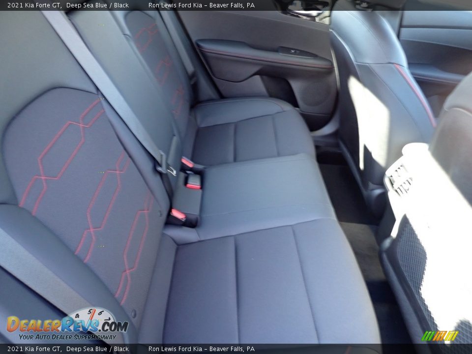 2021 Kia Forte GT Deep Sea Blue / Black Photo #12