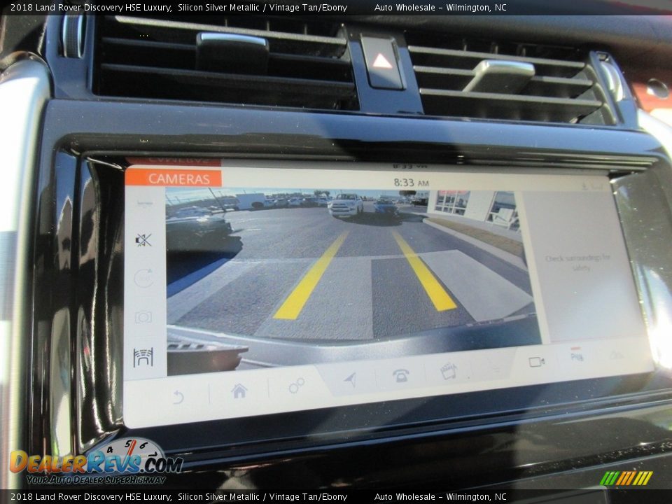 2018 Land Rover Discovery HSE Luxury Silicon Silver Metallic / Vintage Tan/Ebony Photo #18