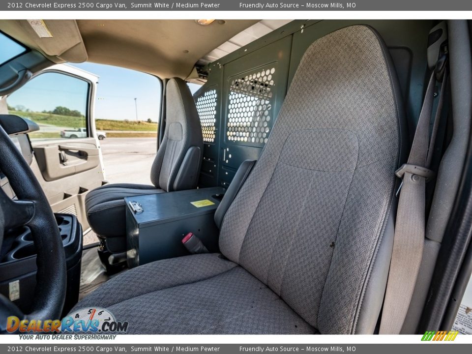 2012 Chevrolet Express 2500 Cargo Van Summit White / Medium Pewter Photo #18