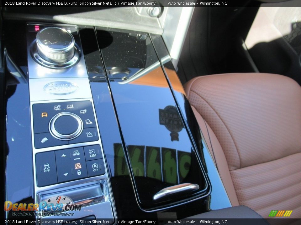 2018 Land Rover Discovery HSE Luxury Silicon Silver Metallic / Vintage Tan/Ebony Photo #19