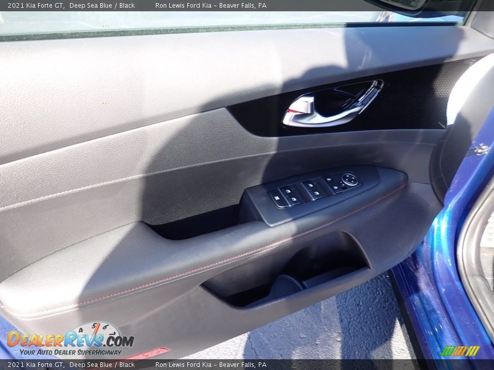 2021 Kia Forte GT Deep Sea Blue / Black Photo #16