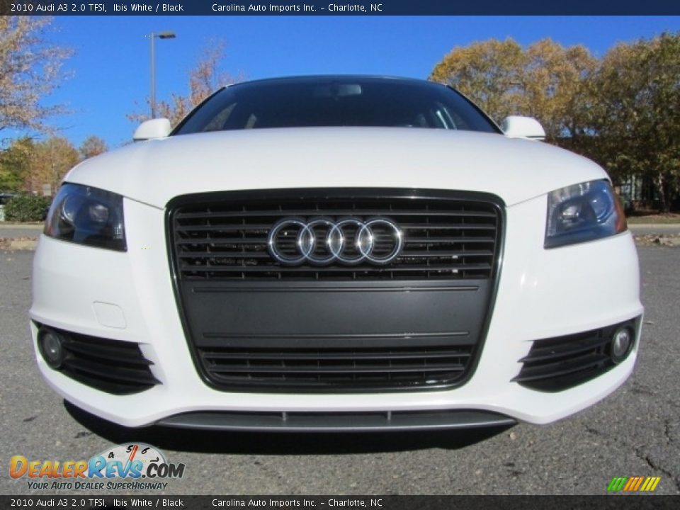 2010 Audi A3 2.0 TFSI Ibis White / Black Photo #4