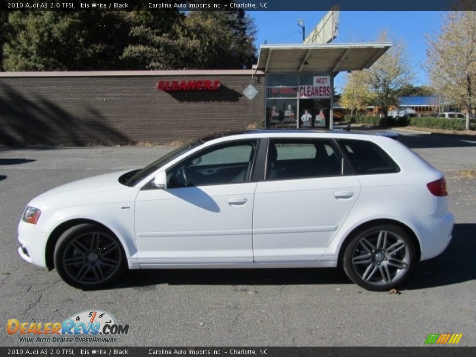 2010 Audi A3 2.0 TFSI Ibis White / Black Photo #6