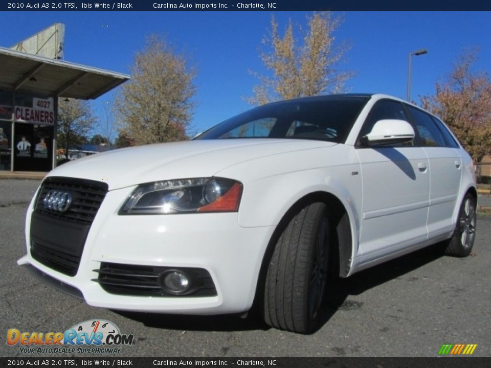 2010 Audi A3 2.0 TFSI Ibis White / Black Photo #7