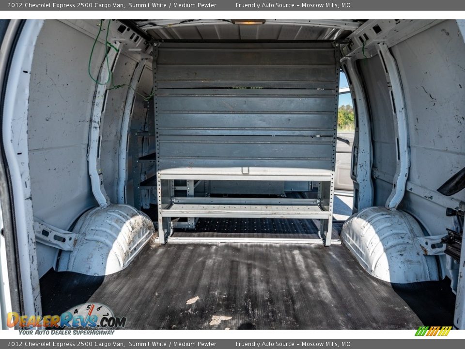 2012 Chevrolet Express 2500 Cargo Van Summit White / Medium Pewter Photo #27