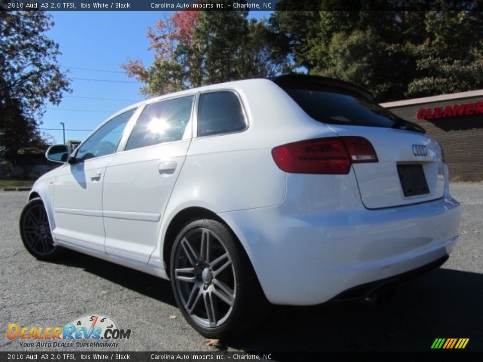 2010 Audi A3 2.0 TFSI Ibis White / Black Photo #8