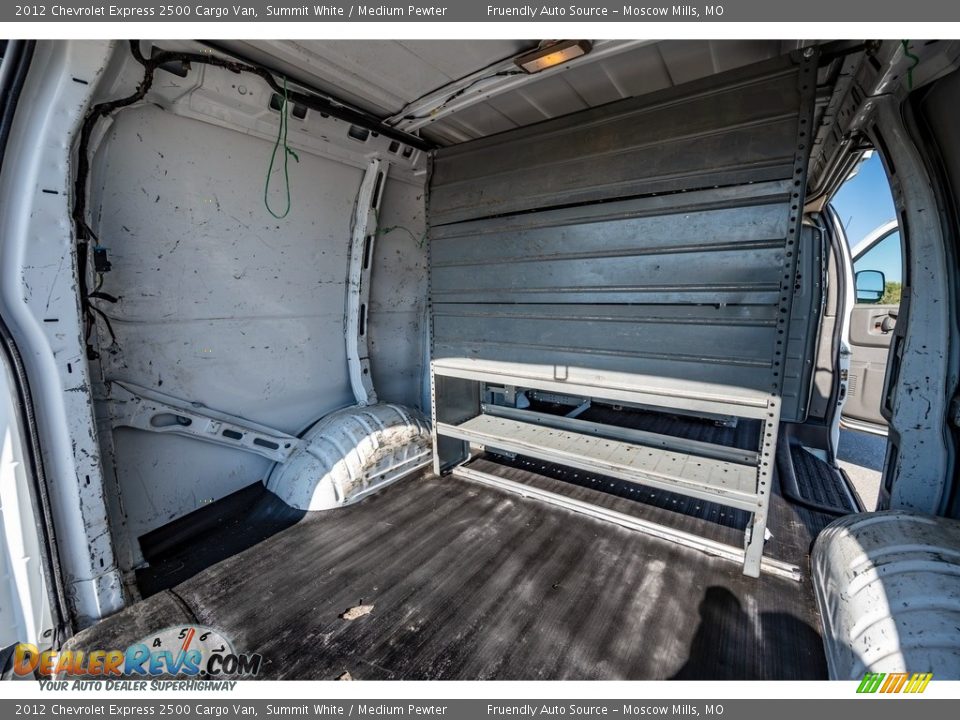 2012 Chevrolet Express 2500 Cargo Van Summit White / Medium Pewter Photo #28