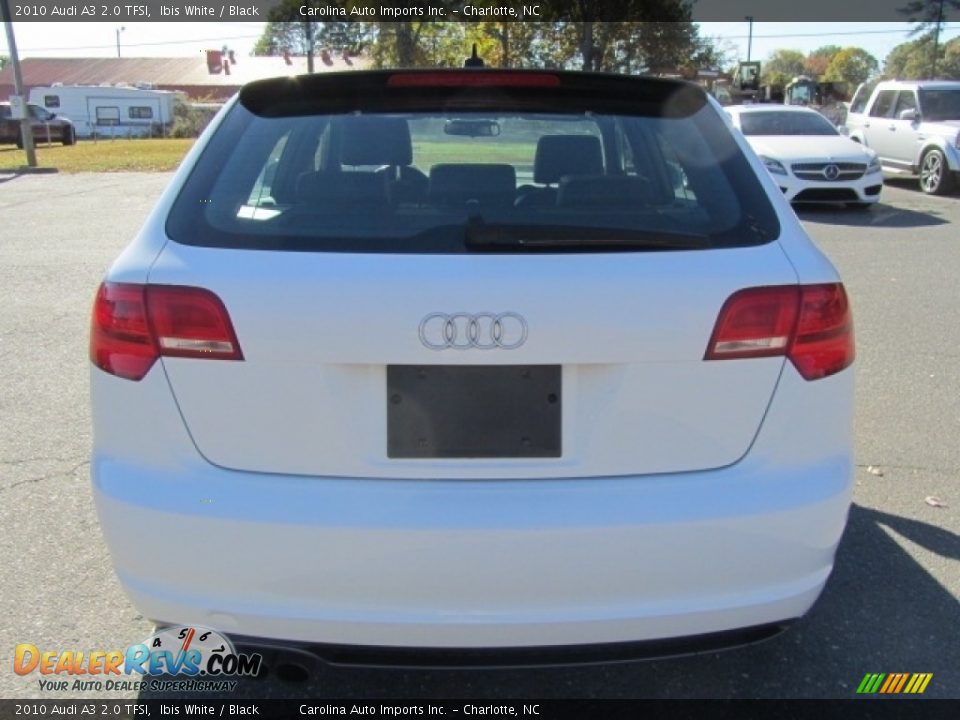 2010 Audi A3 2.0 TFSI Ibis White / Black Photo #9