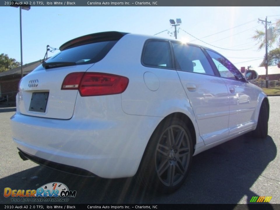 2010 Audi A3 2.0 TFSI Ibis White / Black Photo #10