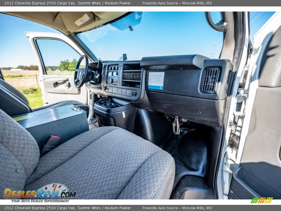 2012 Chevrolet Express 2500 Cargo Van Summit White / Medium Pewter Photo #30