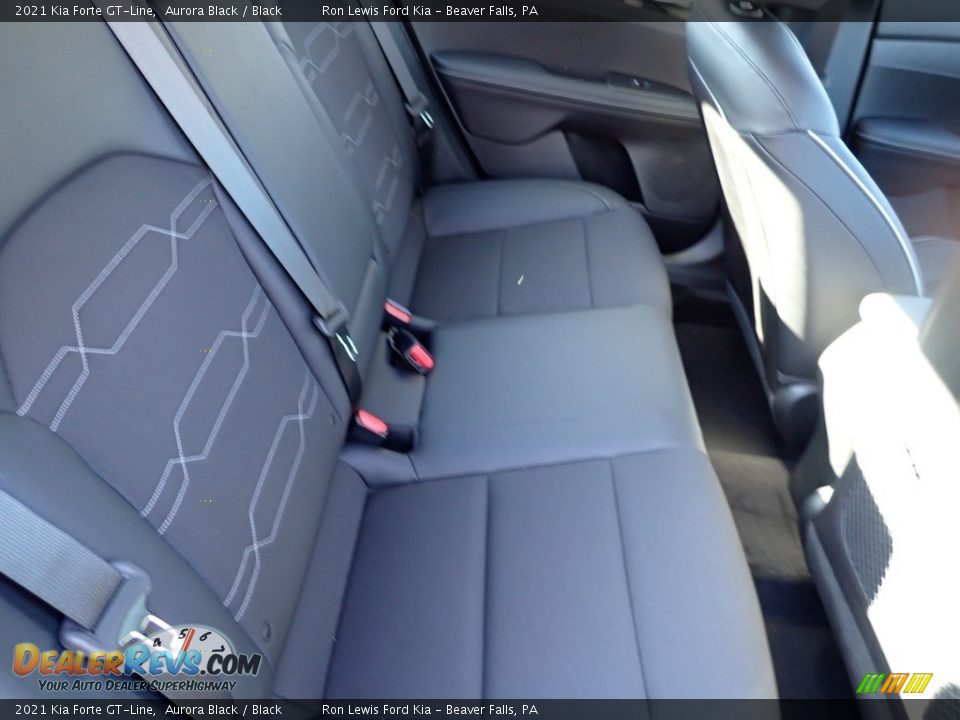 2021 Kia Forte GT-Line Aurora Black / Black Photo #12