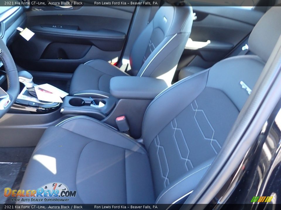 2021 Kia Forte GT-Line Aurora Black / Black Photo #13