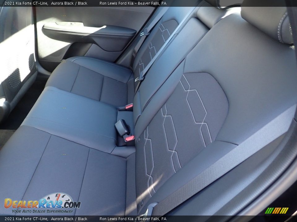 2021 Kia Forte GT-Line Aurora Black / Black Photo #14