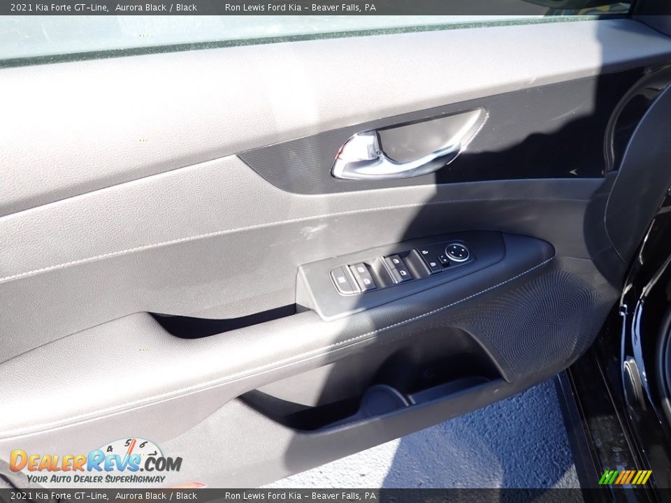 2021 Kia Forte GT-Line Aurora Black / Black Photo #16