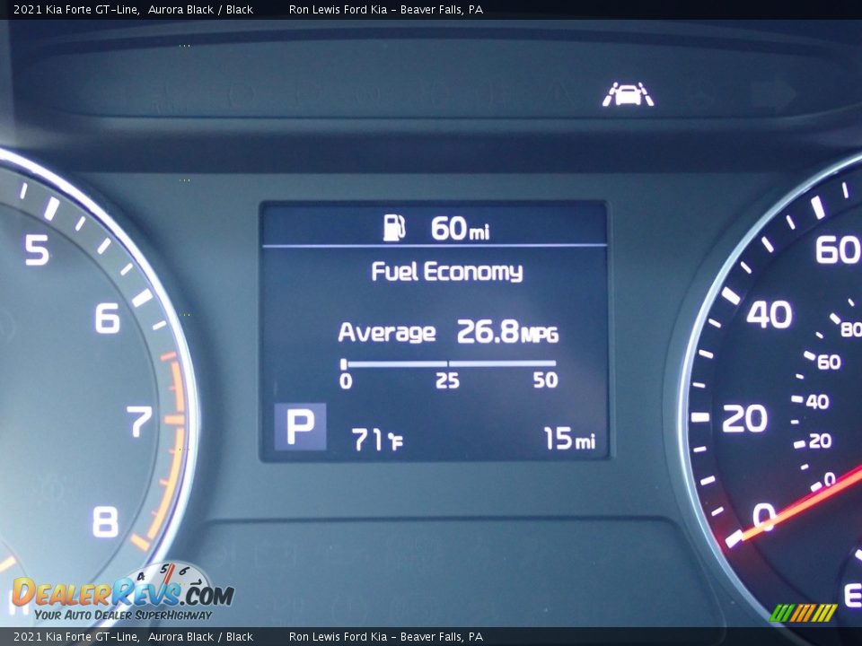 2021 Kia Forte GT-Line Aurora Black / Black Photo #19
