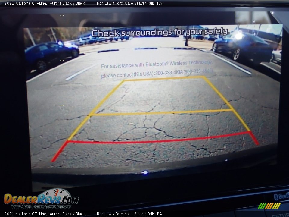2021 Kia Forte GT-Line Aurora Black / Black Photo #20