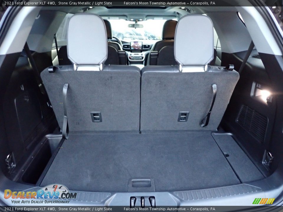 2021 Ford Explorer XLT 4WD Stone Gray Metallic / Light Slate Photo #4