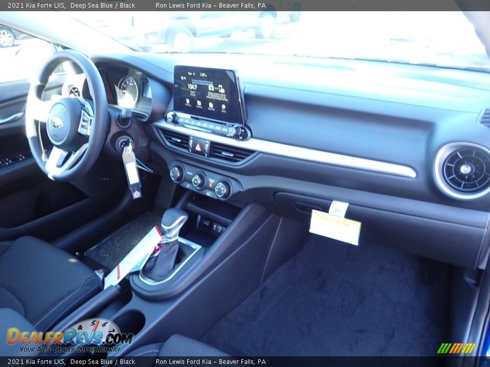 2021 Kia Forte LXS Deep Sea Blue / Black Photo #10