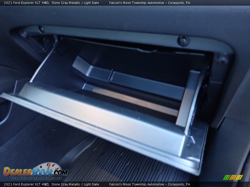 2021 Ford Explorer XLT 4WD Stone Gray Metallic / Light Slate Photo #13