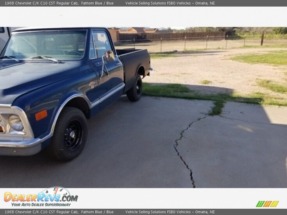 1968 Chevrolet C/K C10 CST Regular Cab Fathom Blue / Blue Photo #1