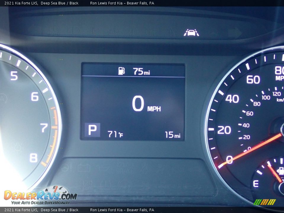 2021 Kia Forte LXS Deep Sea Blue / Black Photo #19