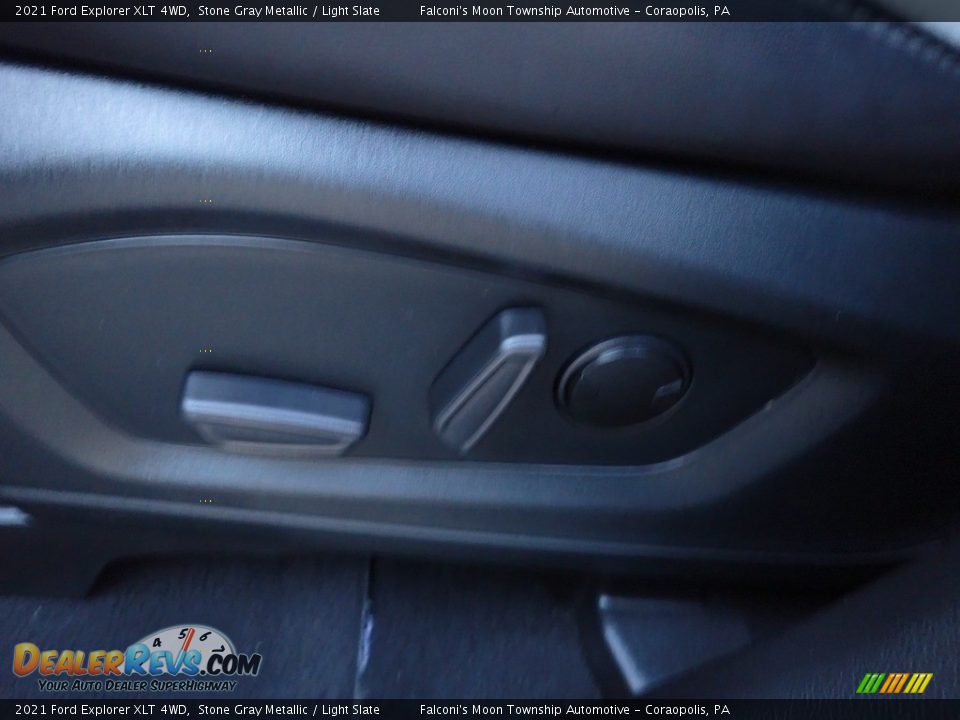 2021 Ford Explorer XLT 4WD Stone Gray Metallic / Light Slate Photo #22