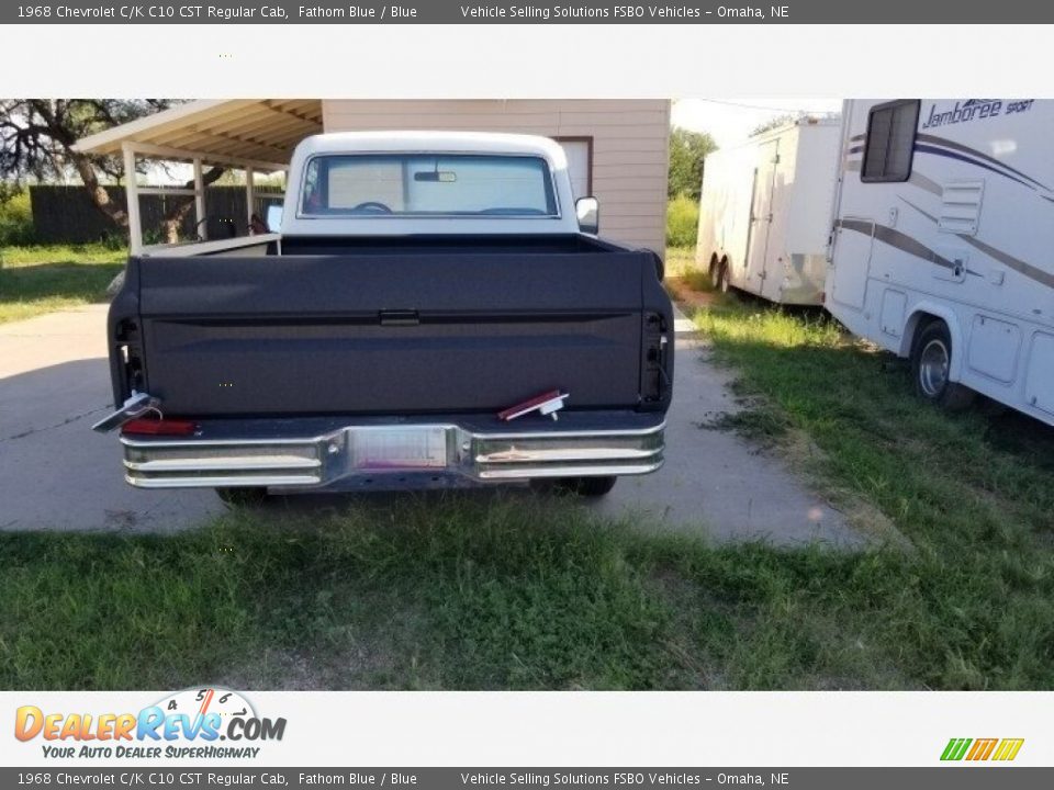 1968 Chevrolet C/K C10 CST Regular Cab Fathom Blue / Blue Photo #11