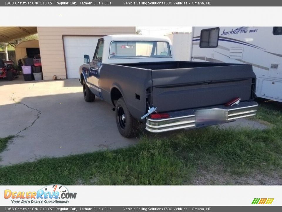 1968 Chevrolet C/K C10 CST Regular Cab Fathom Blue / Blue Photo #12