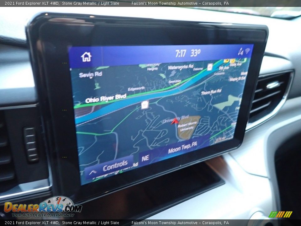 Navigation of 2021 Ford Explorer XLT 4WD Photo #24