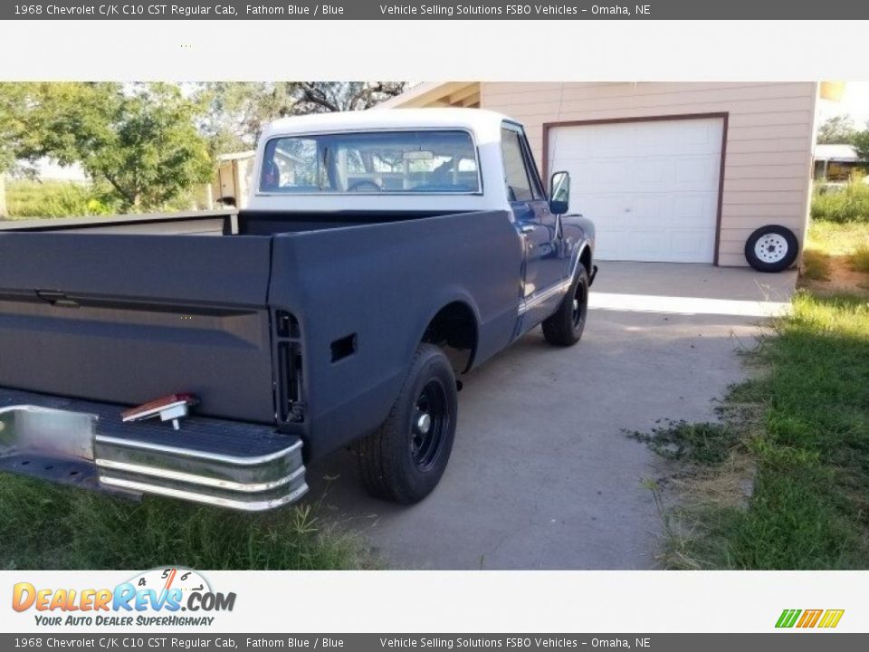 1968 Chevrolet C/K C10 CST Regular Cab Fathom Blue / Blue Photo #13