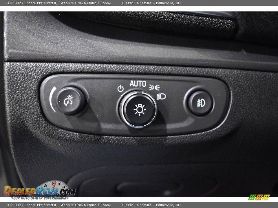 2018 Buick Encore Preferred II Graphite Gray Metallic / Ebony Photo #11