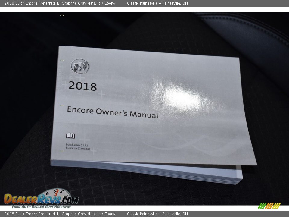 2018 Buick Encore Preferred II Graphite Gray Metallic / Ebony Photo #15