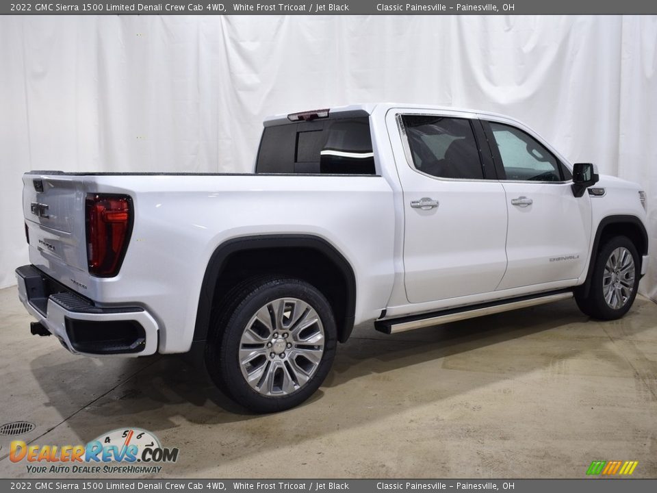 2022 GMC Sierra 1500 Limited Denali Crew Cab 4WD White Frost Tricoat / Jet Black Photo #2