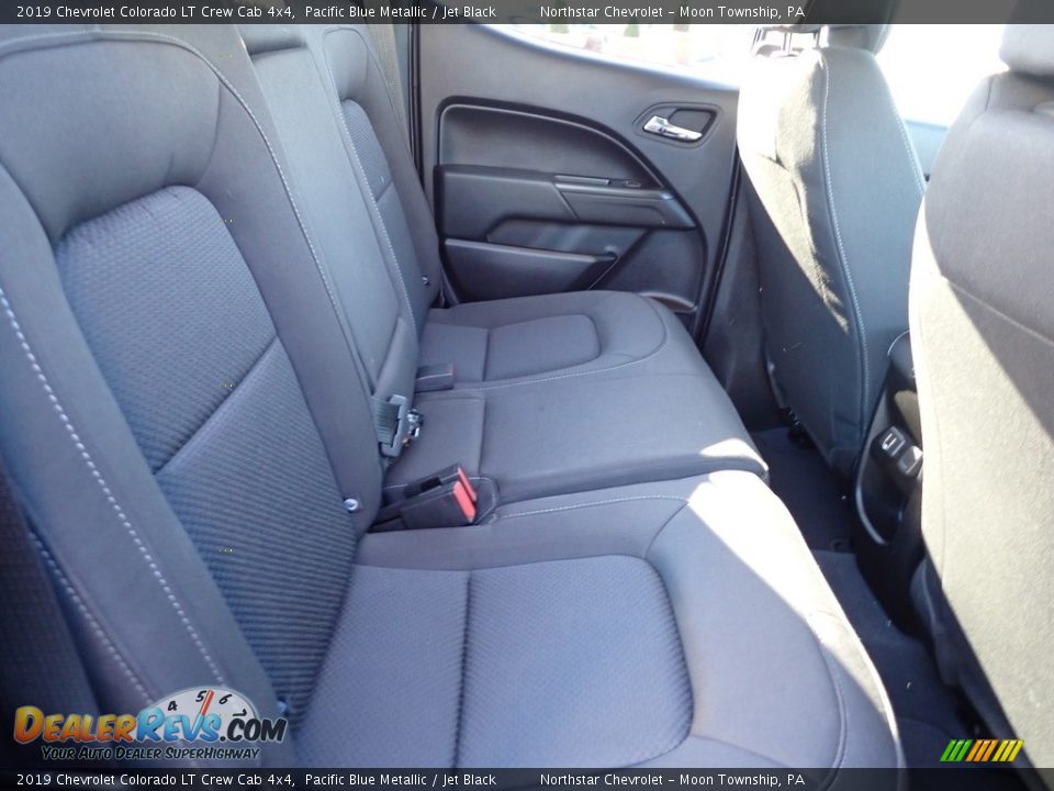 2019 Chevrolet Colorado LT Crew Cab 4x4 Pacific Blue Metallic / Jet Black Photo #17