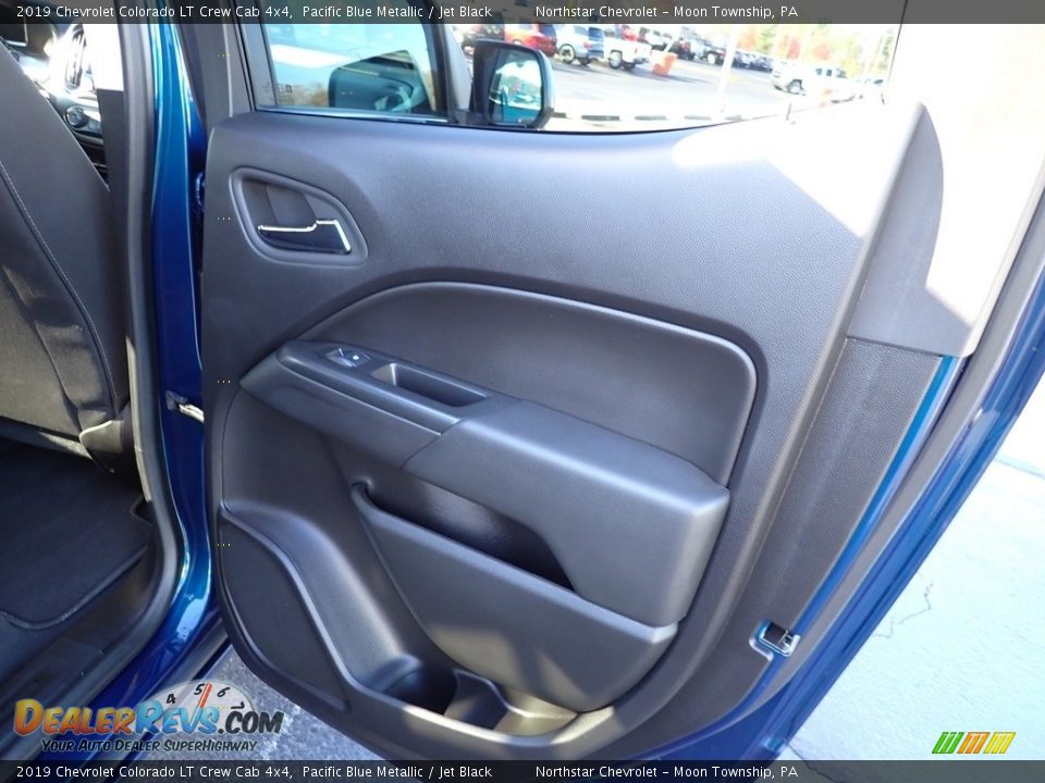 2019 Chevrolet Colorado LT Crew Cab 4x4 Pacific Blue Metallic / Jet Black Photo #18