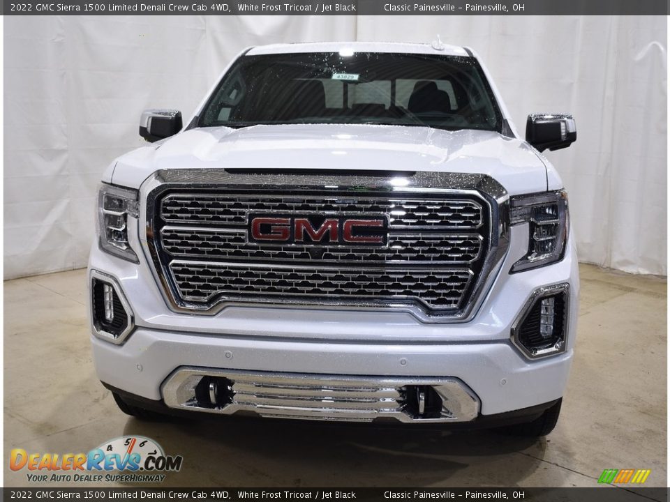 2022 GMC Sierra 1500 Limited Denali Crew Cab 4WD White Frost Tricoat / Jet Black Photo #4