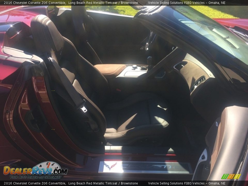 Brownstone Interior - 2016 Chevrolet Corvette Z06 Convertible Photo #5