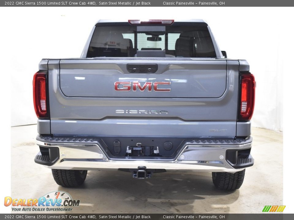 2022 GMC Sierra 1500 Limited SLT Crew Cab 4WD Satin Steel Metallic / Jet Black Photo #3